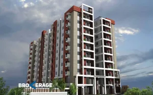 1249 sft 3-bedroom flat is ready for sale in Uttara