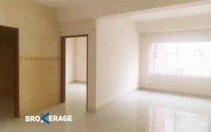 1250 sft 3-bedroom flat is ready for sale in Banashree