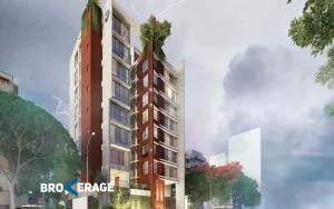 1868 sft 3-bedroom flat is ready for sale in Bashundhara