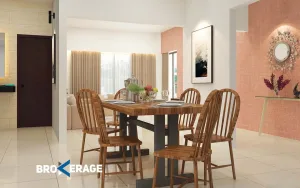 1042 sft 3-bedroom flat for sale