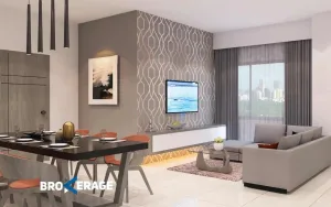 1166 sft 3-bedroom flat for sale